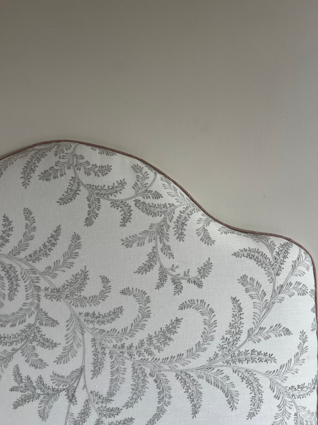 Single Headboard in Colefax & Fowler Embroidered Print