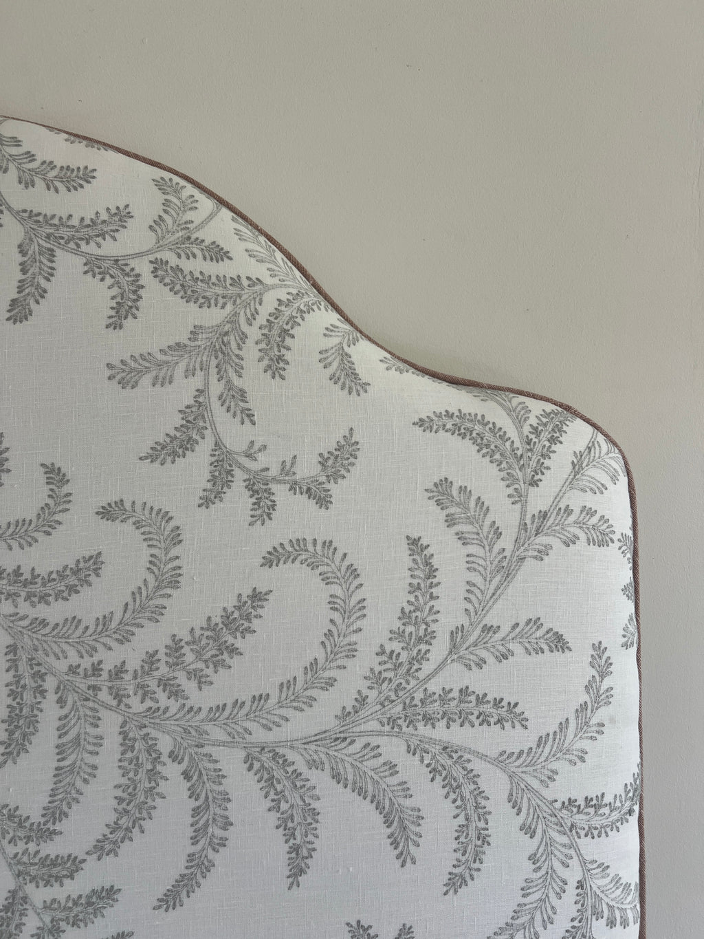 Single Headboard in Colefax & Fowler Embroidered Print