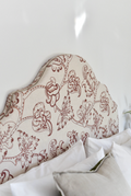 Headboard in James Hare Arboreal