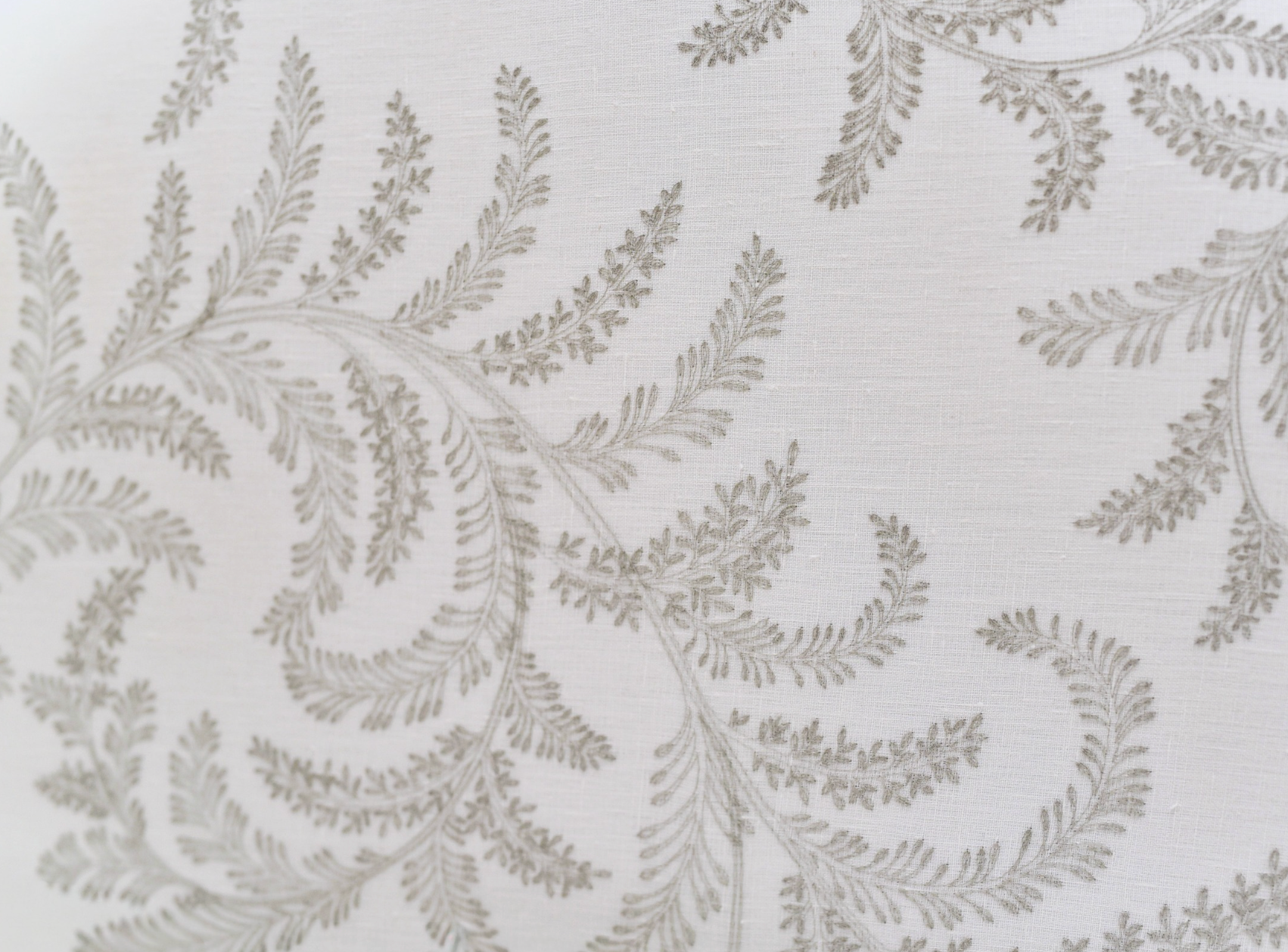 Headboard in Colefax & Fowler fabric