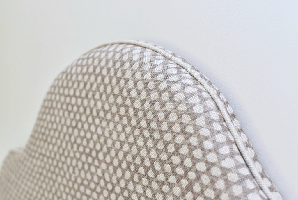 Headboard in Fermoie Wicker