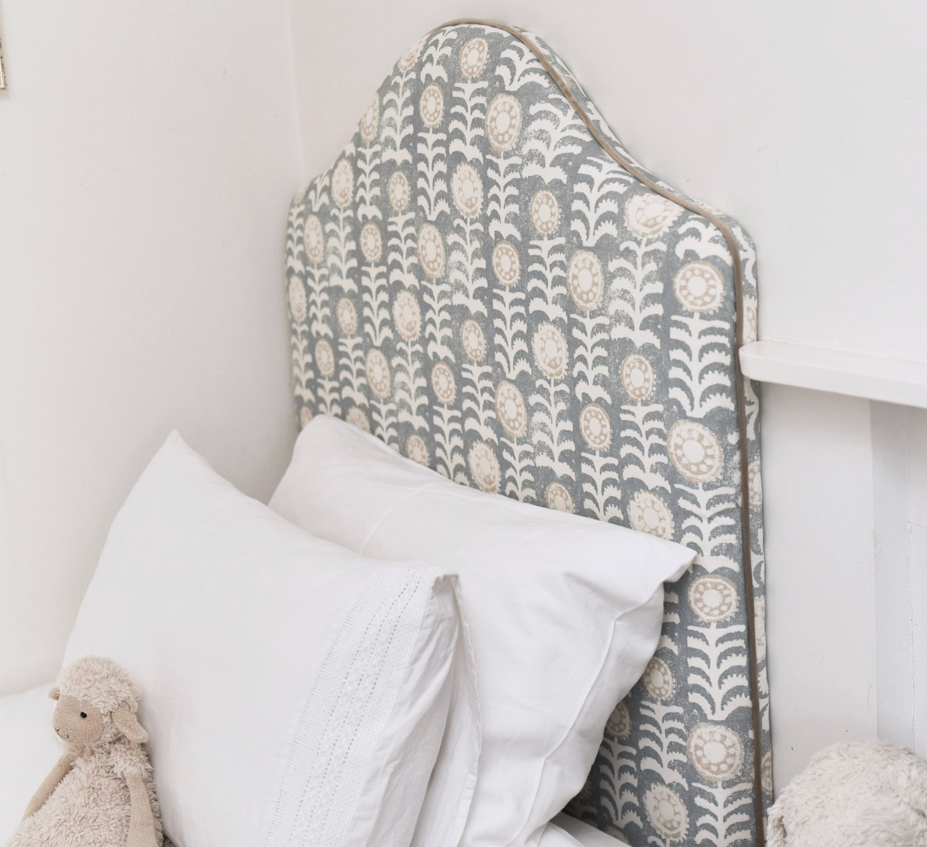 Headboard in Penny Morrison