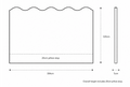 Squiggle Super King Headboard